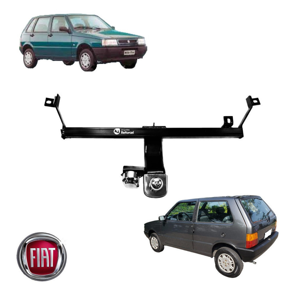 Engate Reboque Kit Fiat Uno 1995 1996 1997 A 2003 Carretinha .