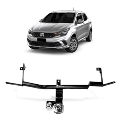 Engate Reboque Rabicho Fiat Argo 500kg Fixo Inmetro Bom .