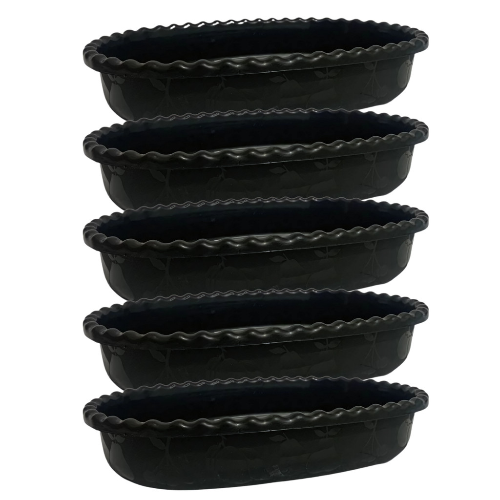 Kit 5 Saladeiras Grande Fruteira Multiuso Tigela 3 litros Plástico em Oferta na Shopee