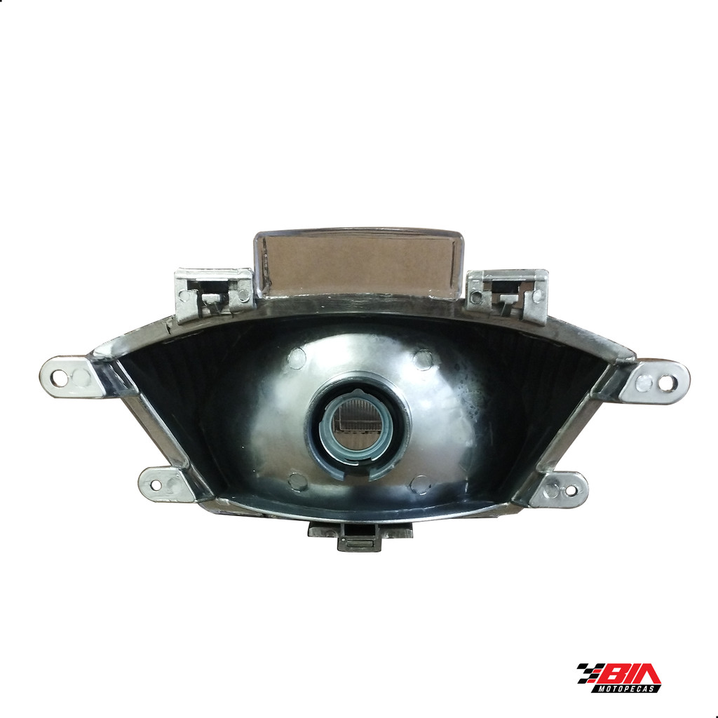 Farol Bloco Óptico Acrílico Modelo Original Honda Biz C100 1998 1999 2000 2001 2002 2003 2004 2005 — imagem 2 de 2