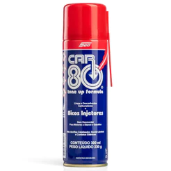 CAR80 SPRAY AEROSSOL 300 ML LIMPA CARBURADOR E BICOS