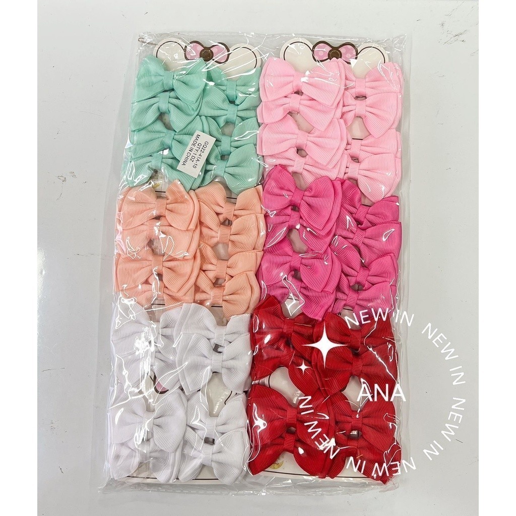 ANA 1108 Conjunto com 48 unidades Laço para Cabelo Infantil bico pato 5.5 cm · foto 2