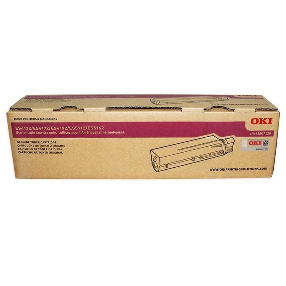 Toner Okidata  Original 45807129 Black | ES5112 | ES4172 | ES5162