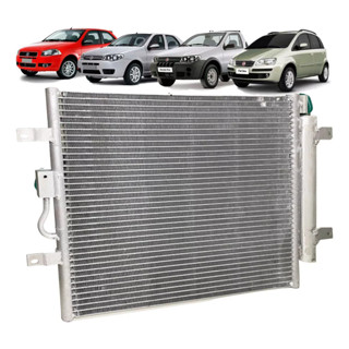 Condensador Palio Weekend Idea Siena Strada 1.8 2003 Fluxo em Oferta na Shopee