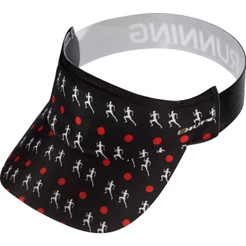 Viseira para Corrida HUPI Love Run Preto