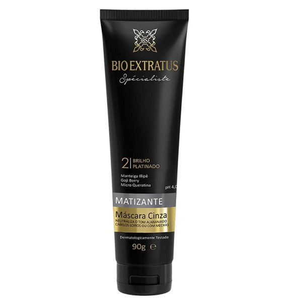 Bio Extratus Specialiste Matizante Cinza - Mascara 90g em Oferta na Shopee