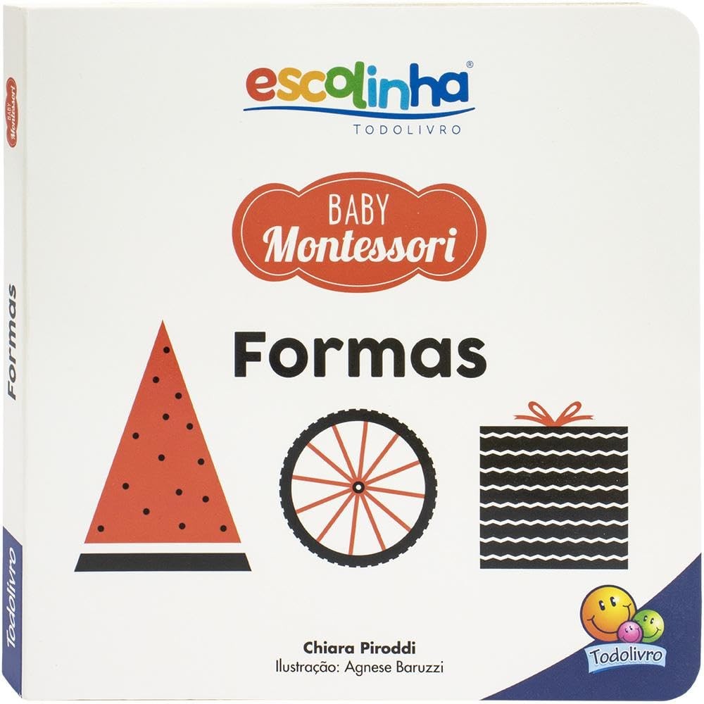 Escolinha Baby Montessori | Contrastes | Formas | Capa Dura