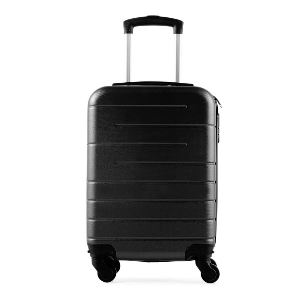 Mala de Bordo PP 8 Kg ABS 4 Rodas 18,5" Downtown  Preta - Travel & Luggage