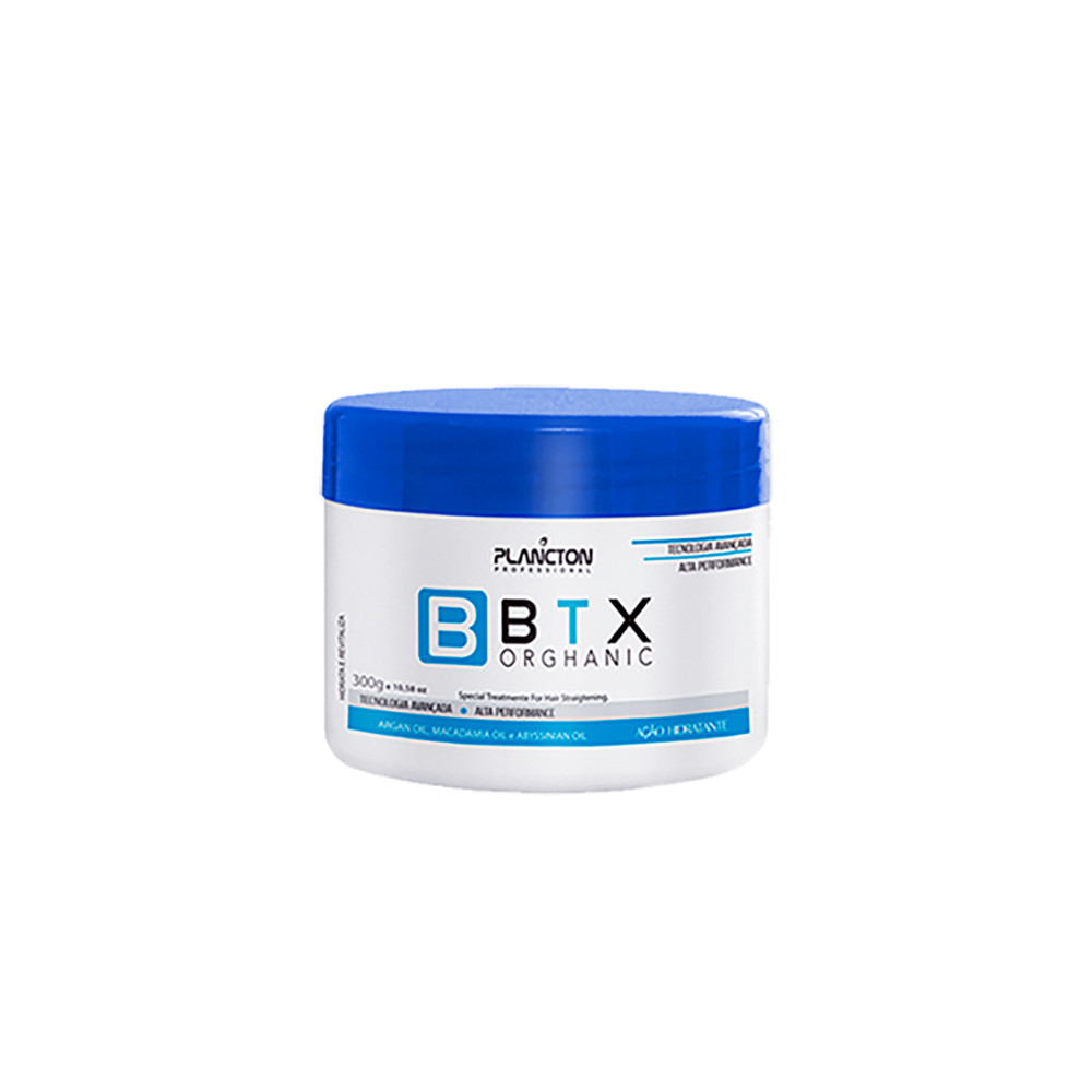 BTX Orghanic Plancton 300g Redução de Volume Sem Formol em Oferta na Shopee