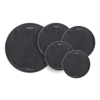 Kit de Peles Williams SoundLess Silent Mesh 22¨ bumbo, 10¨, 12¨, 16¨, 14¨ (caixa) estude em silêncio