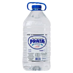 ÁGUA MINERAL PRATA GALÃO 5 LITROS