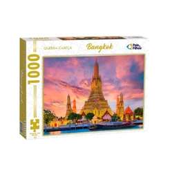 Quebra-Cabeça Bangkok 1000 Peças Puzzle Adulto Pais e Filhos Encaixe Preciso 792995-1