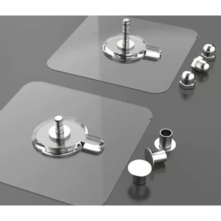 Gancho de Parede Adesivo Multiuso Para Pendurar Quadros Utensílios De Cozinha Banheiros Parafuso