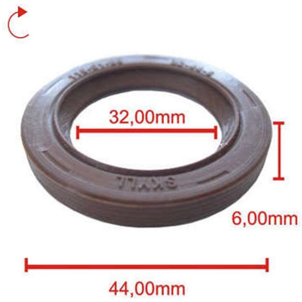 Retentor dianteiro do virabrequim Renault Clio 2000 a 2016 em Oferta na Shopee