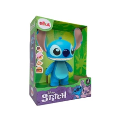Brinquedo Infantil Boneco Articulado Stitch Disney 24cm Elka 1288 Colecionável Presente Criança