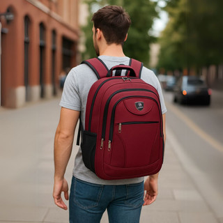 Mochila Masculina Antifurto Impermeável Reforçada Alça Forte, Mochila Grande e Espaçosa, Qualidade