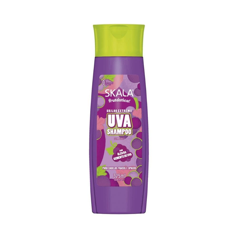 Shampoo Skala Frutastica Uva 325ml em Oferta na Shopee