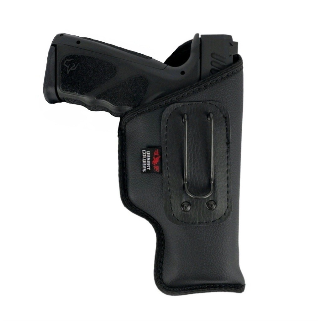 Coldre Velado (Sem Aba) Dissimulado Prem. Para Pist. Springfield XD-M Elite .40 Em Neoprene e Couro  P.U Desert Coldres