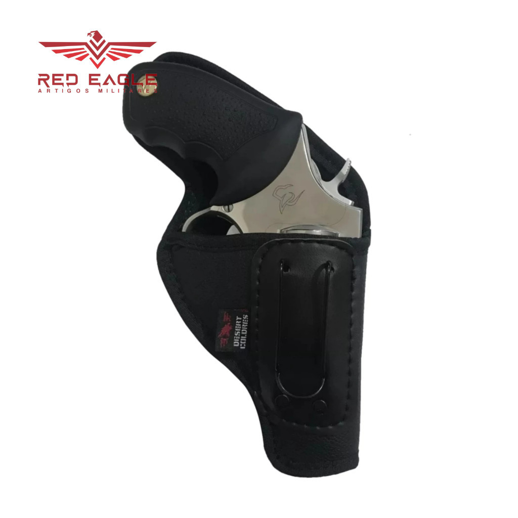 Desert Coldres Coldre Velado de Uso Interno Para RT 856 3 Pol 6 Tirs(Janelas) Dissimulado Em Neoprene E Couro P.U