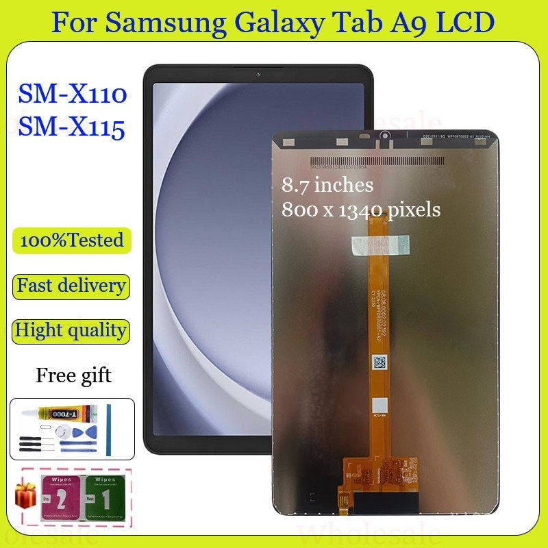 Tela LCD Touch Screen de Substituição Original 8.7 Compatível com Samsung Galaxy
