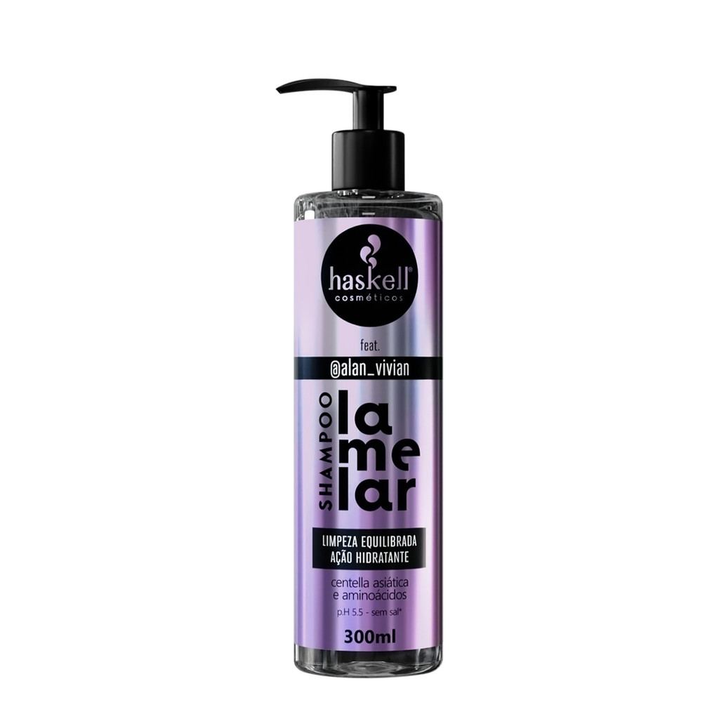 Haskell Lamelar - Shampoo 300ml em Oferta na Shopee
