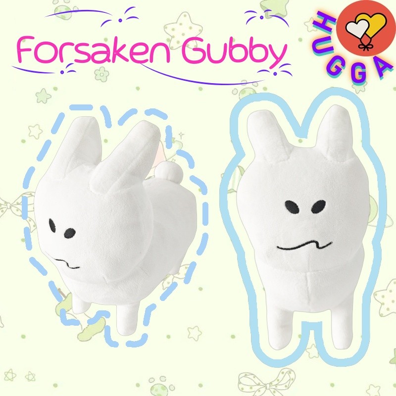 ❤ HUGGA Foraken Gubby Pelúcia Boneca Bonito Coelho Plushie Brinquedo Presente De Aniversário Das Crianças Do Casal Gradu em Oferta na Shopee