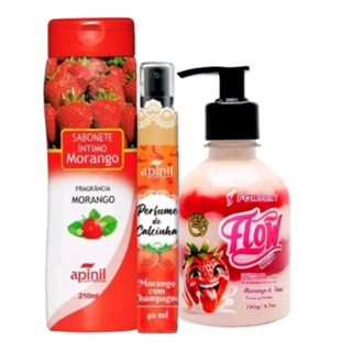 KIT Sabonete Intimo , Creme Hidratante Flow Beijos e Perfume de Calcinha em Oferta na Shopee
