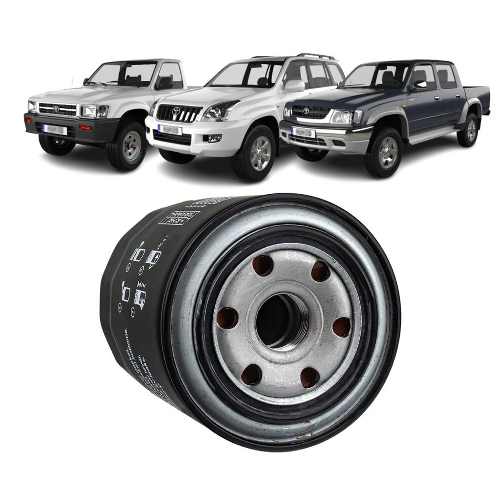 Filtro De Óleo Toyota Hilux Sw4 3.0 Tdi 2001 A 2004/ Hilux  3.4 Gasolina 2001 A 2004