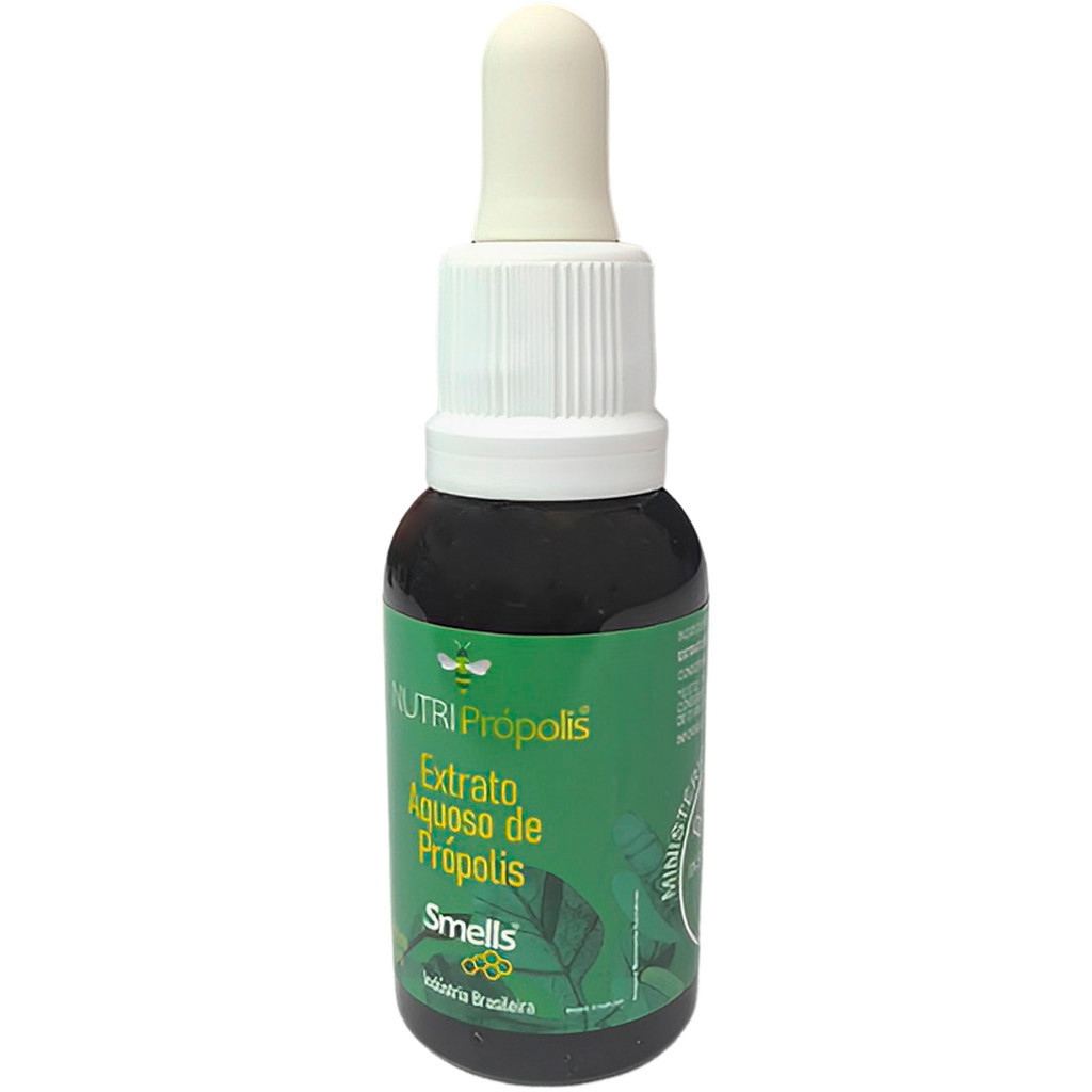 Extrato De Própolis 30ml Verde Aquoso Sem Álcool Nutri Própolis Linha Conta Gotas Smells
