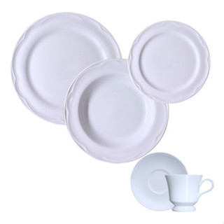 Jogo Jantar e Chá 20 Peças Cottage Porcelana Germer 4 Pessoas em Oferta na Shopee