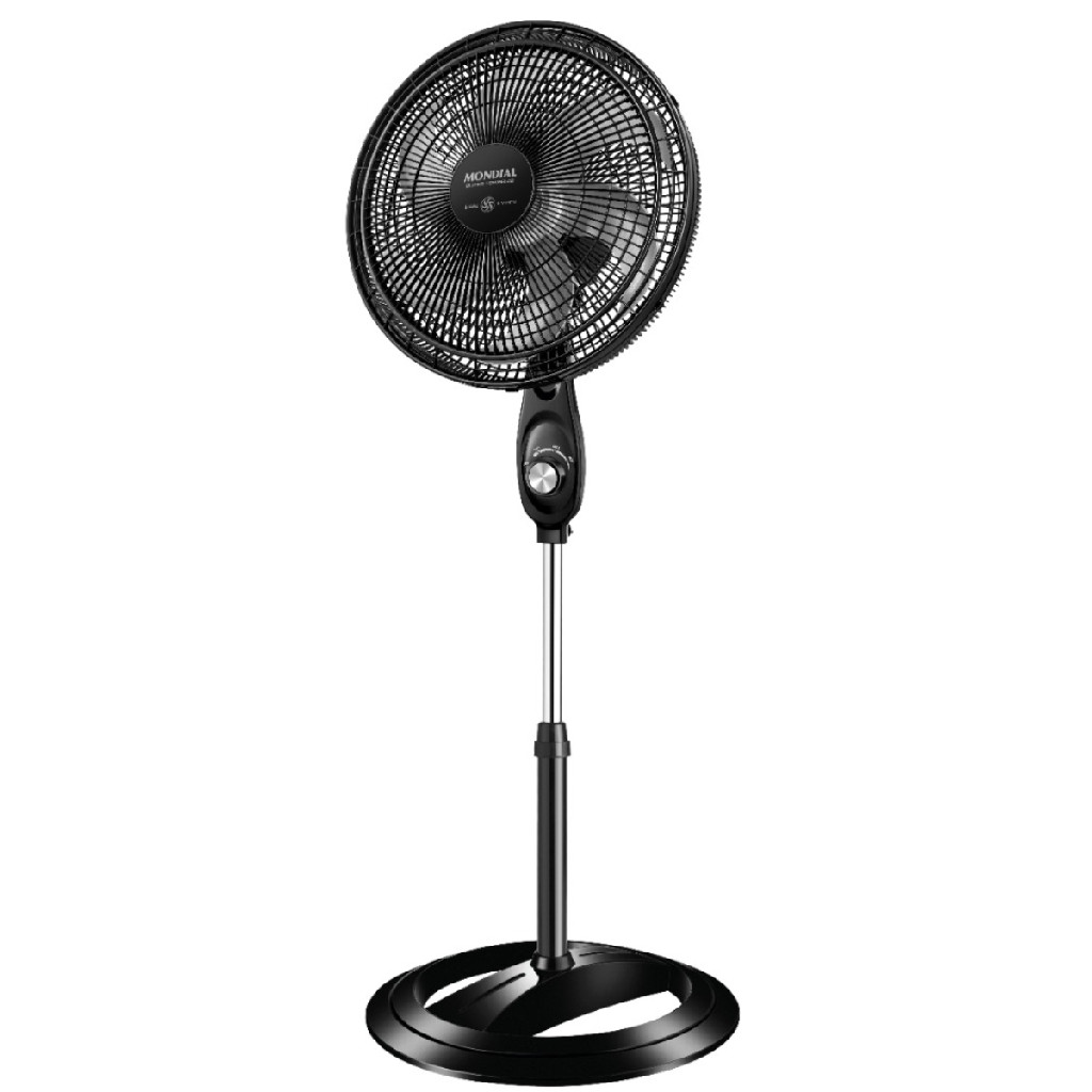 Ventilador Coluna 40cm Super Power Mondial Preto/prata 140w Vsp-40c-nb 127v
