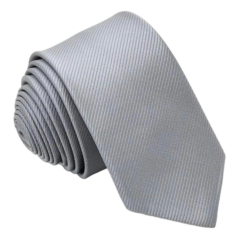 Gravata Prata Cinza Trabalhada Casamentos Padrinhos em Oferta na Shopee