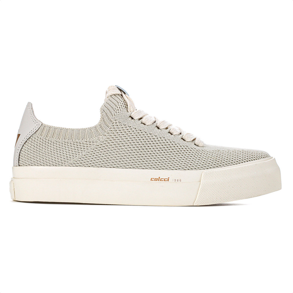 Tênis Colcci C/ Urban Knit Off White - Feminino