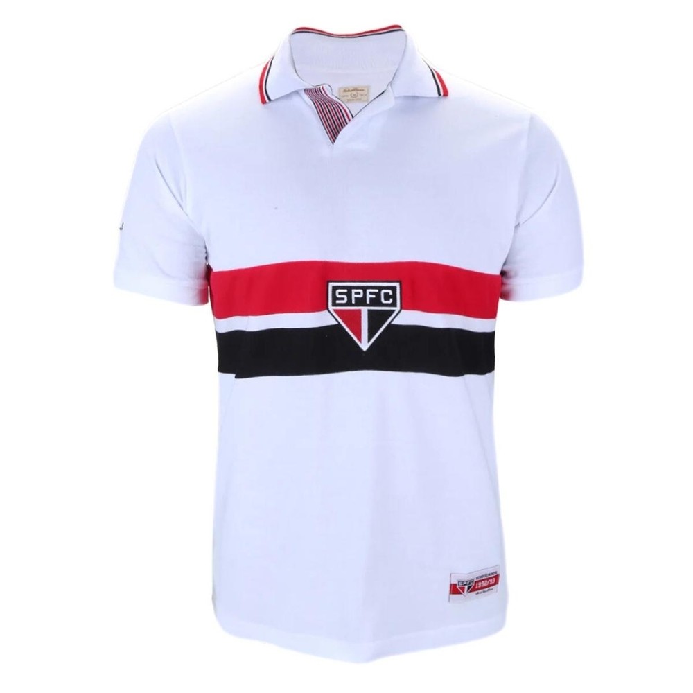 Camisa São Paulo 92/93 Bi Mundial Retrô Mania Masculina - Branco em Oferta na Shopee