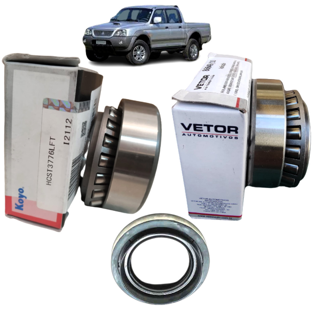2 Rolamentos Diferencial Dianteiro L200 Sport Savana Outdoor