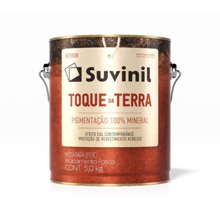 Toque da Terra Efeito Fosco Várias Cores 5kg Suvinil em Oferta na Shopee