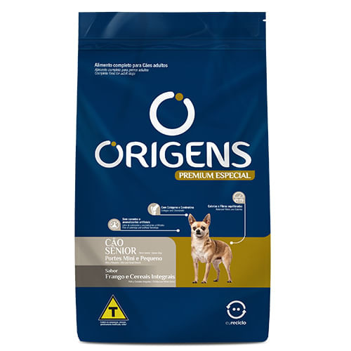 Ração Origens Sênior Raças Pequenas: Onde Comprar | BuscaProdutos