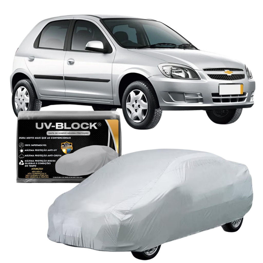 Capa Cobrir Carro Celta 4 Portas Lona Protetora Impermeável Sol e Chuva em Oferta na Shopee