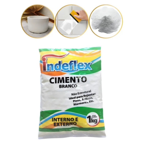 Cimento Branco Estrutural 1kg: Onde Comprar | BuscaProdutos