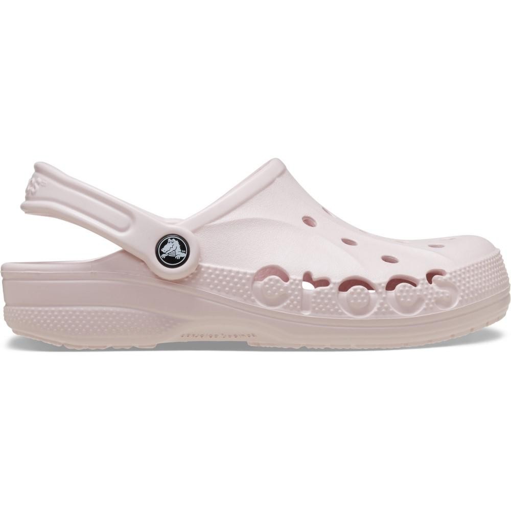 Sandália crocs baya barely pink