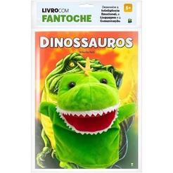 Livro com Fantoche | Dinossauros