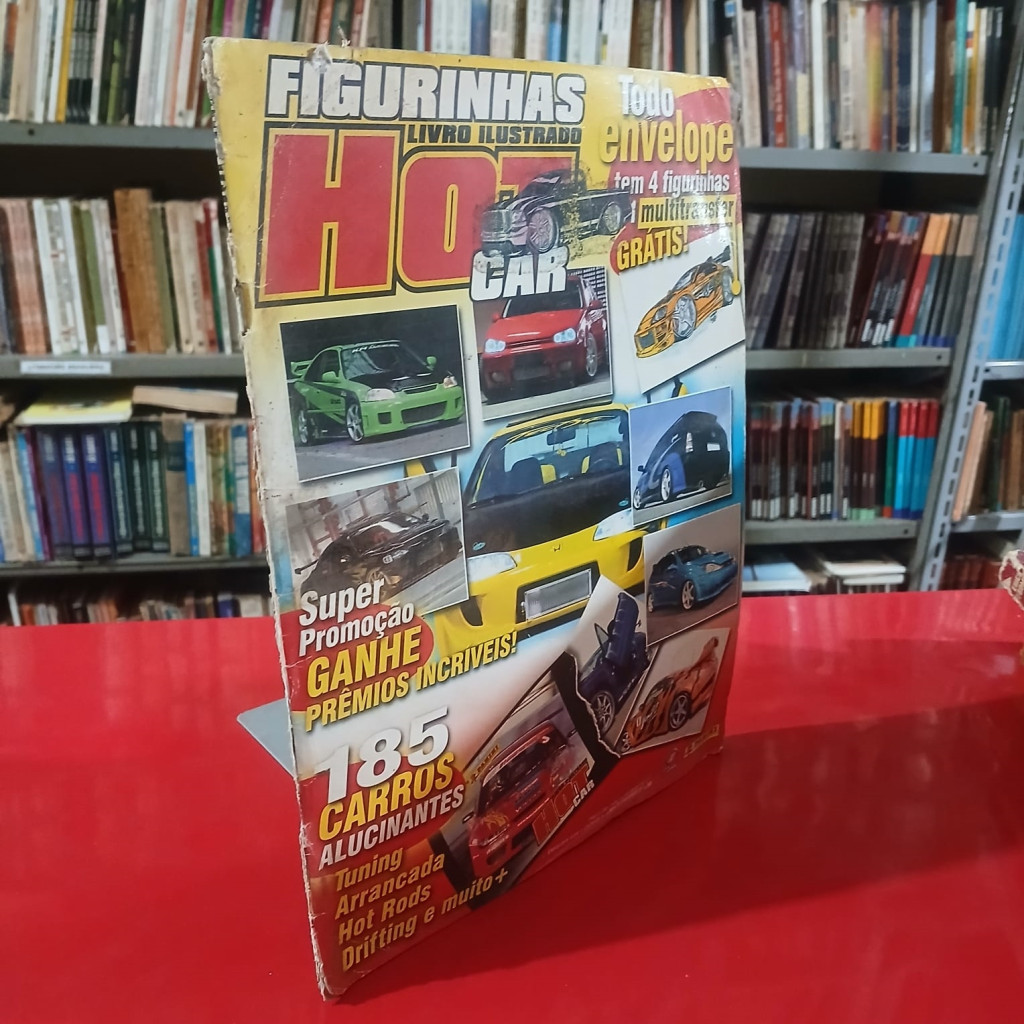 livro ilustrado figurinhas hot car - não completo autor rodrigo leite (editores)
