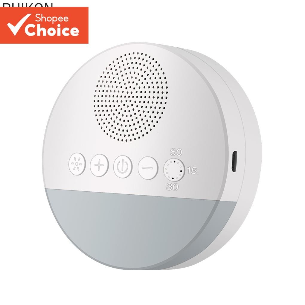 Máquina De Ruído Branco Leitor Baby Sleep Soother Som Noturno