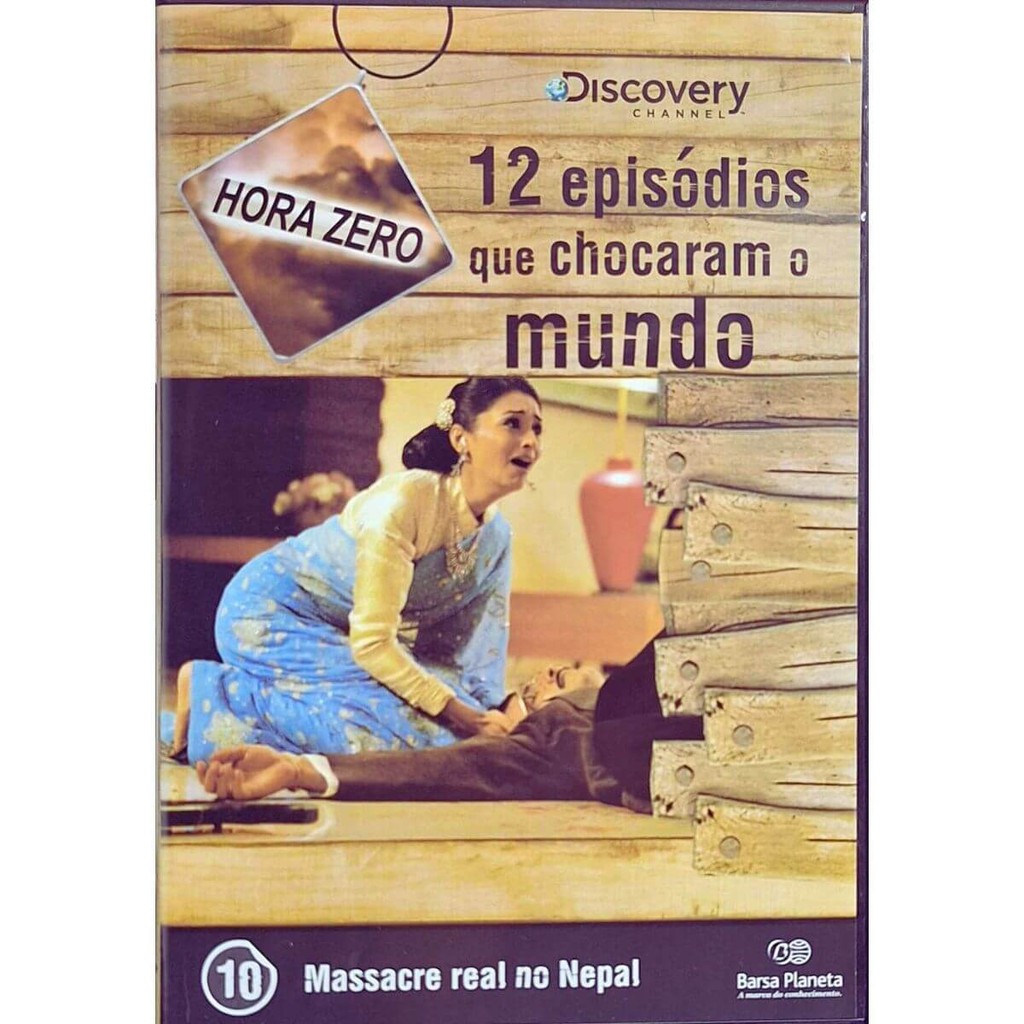 DVD Massacre Real no Nepal Volume 10 Coleção Hora Zero 12 Episódios Que Chocaram o Mundo Barsa Planeta
