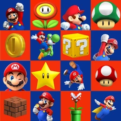 Tecido TRICOLINE MISTA Estampa Digital - Mario 5