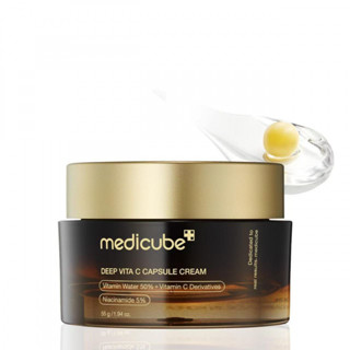 Medicube Deep Vita C Cápsula Creme Iluminador Firmador Barreira Da Pele Vitamina Facial Cuidados Faciais 55ml em Oferta na Shopee