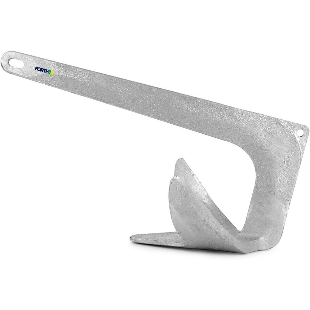 Ancora Bruce Galvanizada A Fogo 5KG Sem Soldas Ou Emendas Barcos Lanchas JetSki Veleiros Embarcações