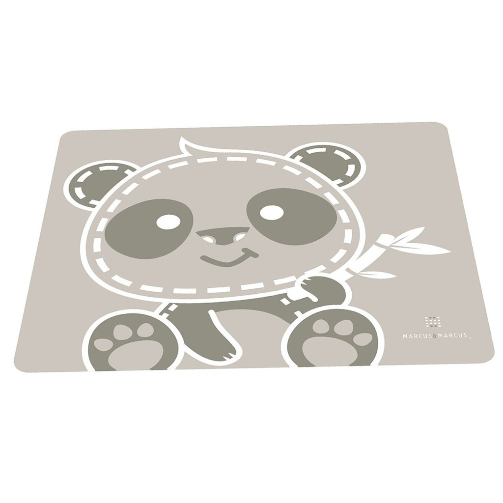 Jogo Americano Em Silicone Panda Pebble Cinza - Marcus & Marcus