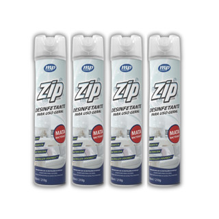 Kit C/4 Desinfetante para Uso Geral, Bactericida, Neutralizador De Odores 350ml - Zip My Place em Oferta na Shopee