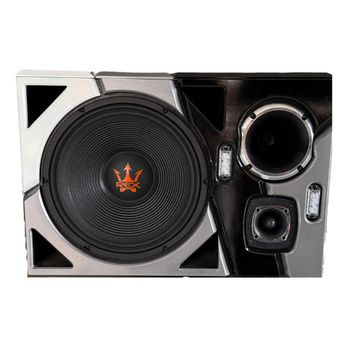 Caixa Som Automotivo Trio 15p Som Automotivo Rex 400w